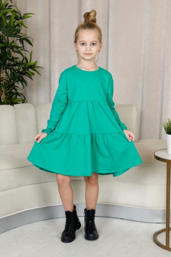 ПЛ138 Платье "Элис" (зелёный) - Примадонна-Трикотаж