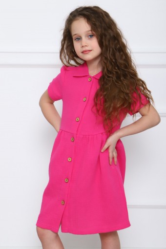 ПЛ165 Платье "Оливия" (розовый.пудровый.бежевый) (Фото 4)
