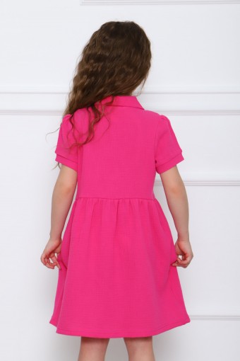 ПЛ165 Платье "Оливия" (розовый.пудровый.бежевый) (Фото 12)