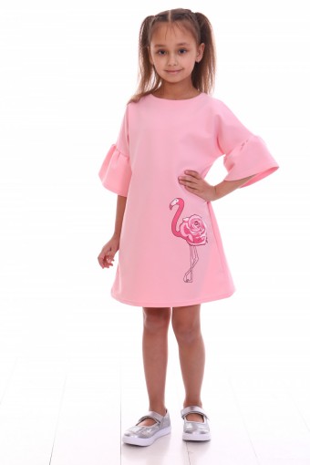 ПЛ130 Платье "Фламинго" - Примадонна-Трикотаж