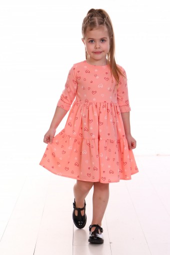 ПЛ-507 Детское платье "Белла" (роз) - Примадонна-Трикотаж