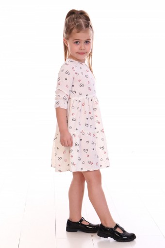 ПЛ-507 Детское платье "Белла" (бел) (Фото 2)